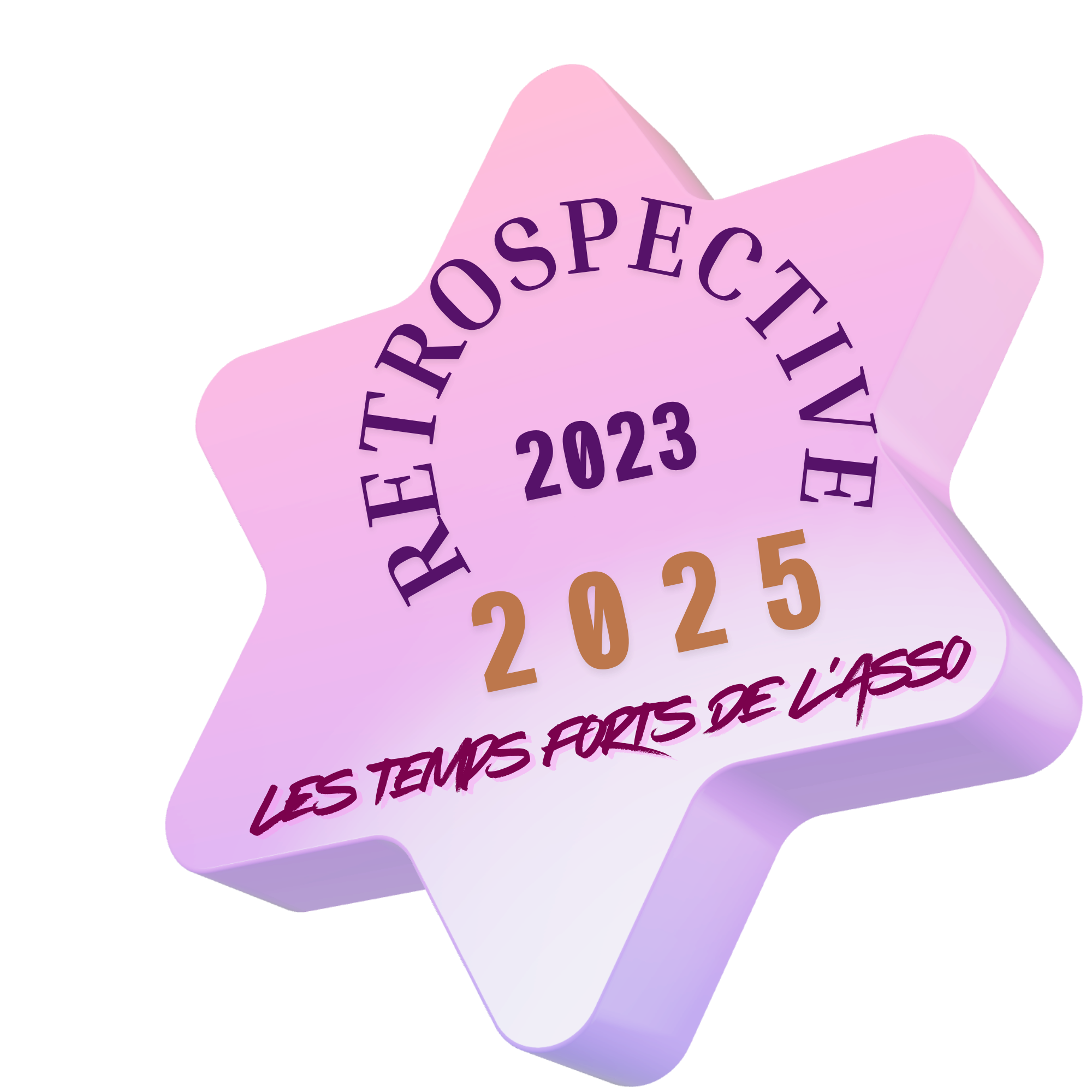 Rétrospective 2023–2025 — les temps forts de l'association